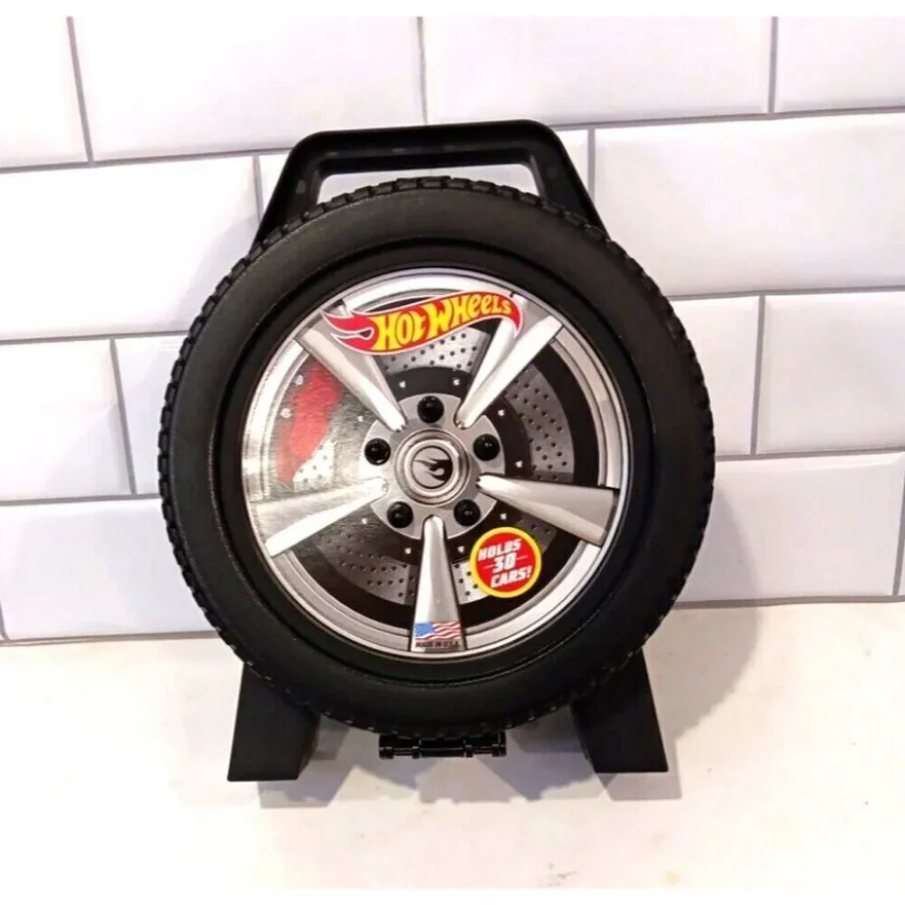 Brand New Hot Wheels Tire-Shaped Storage Case by‎ Mattel – Holds 30 Cars